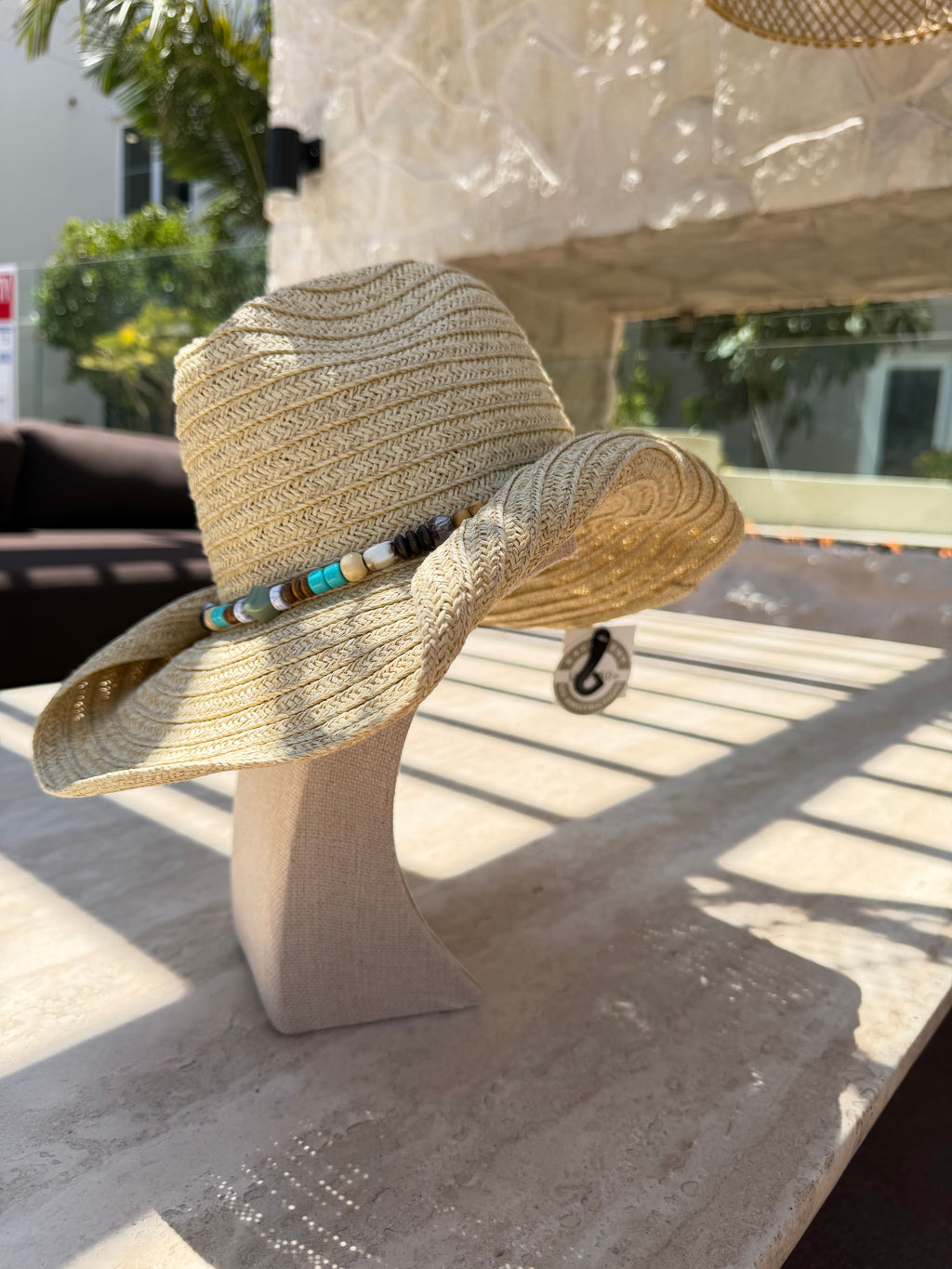 Straw cowboy hat (UPF 50)