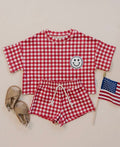 Red Gingham Set