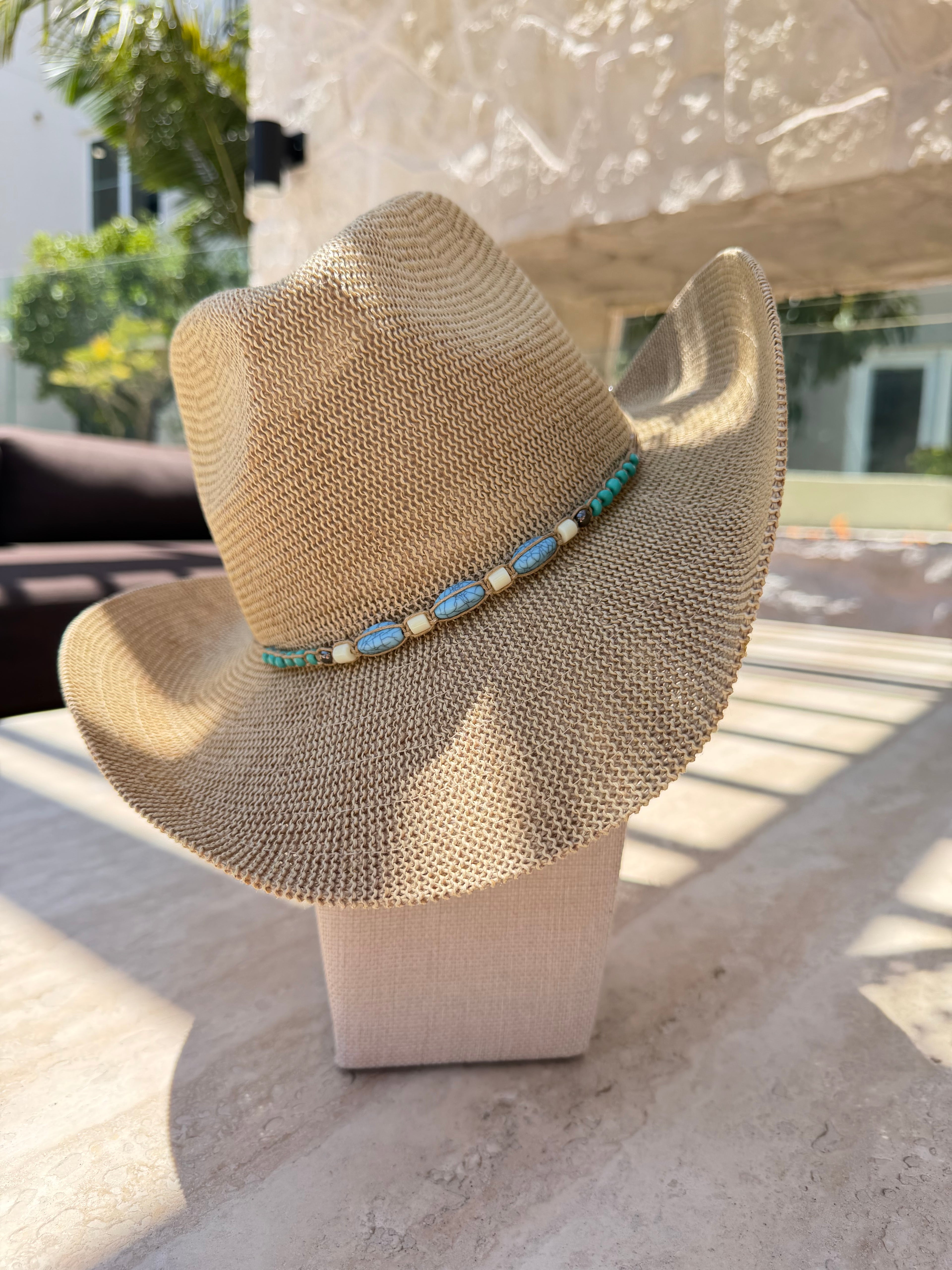 Natural cowboy hat (UPF 50+)