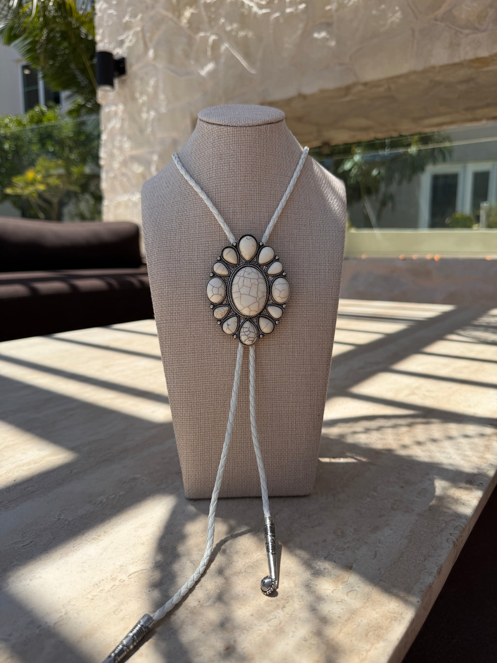 Bolo tie necklace