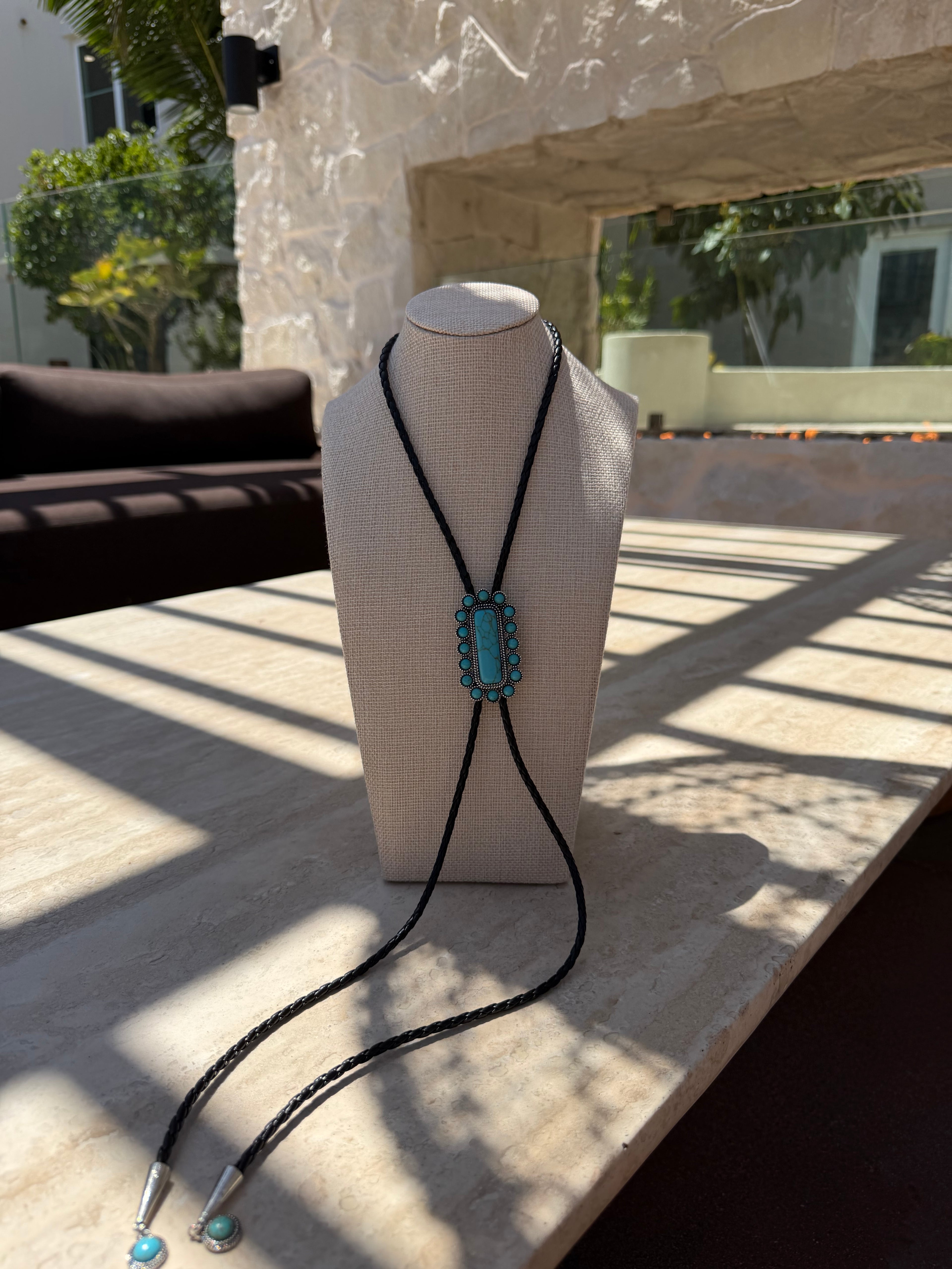 Bolo tie necklace