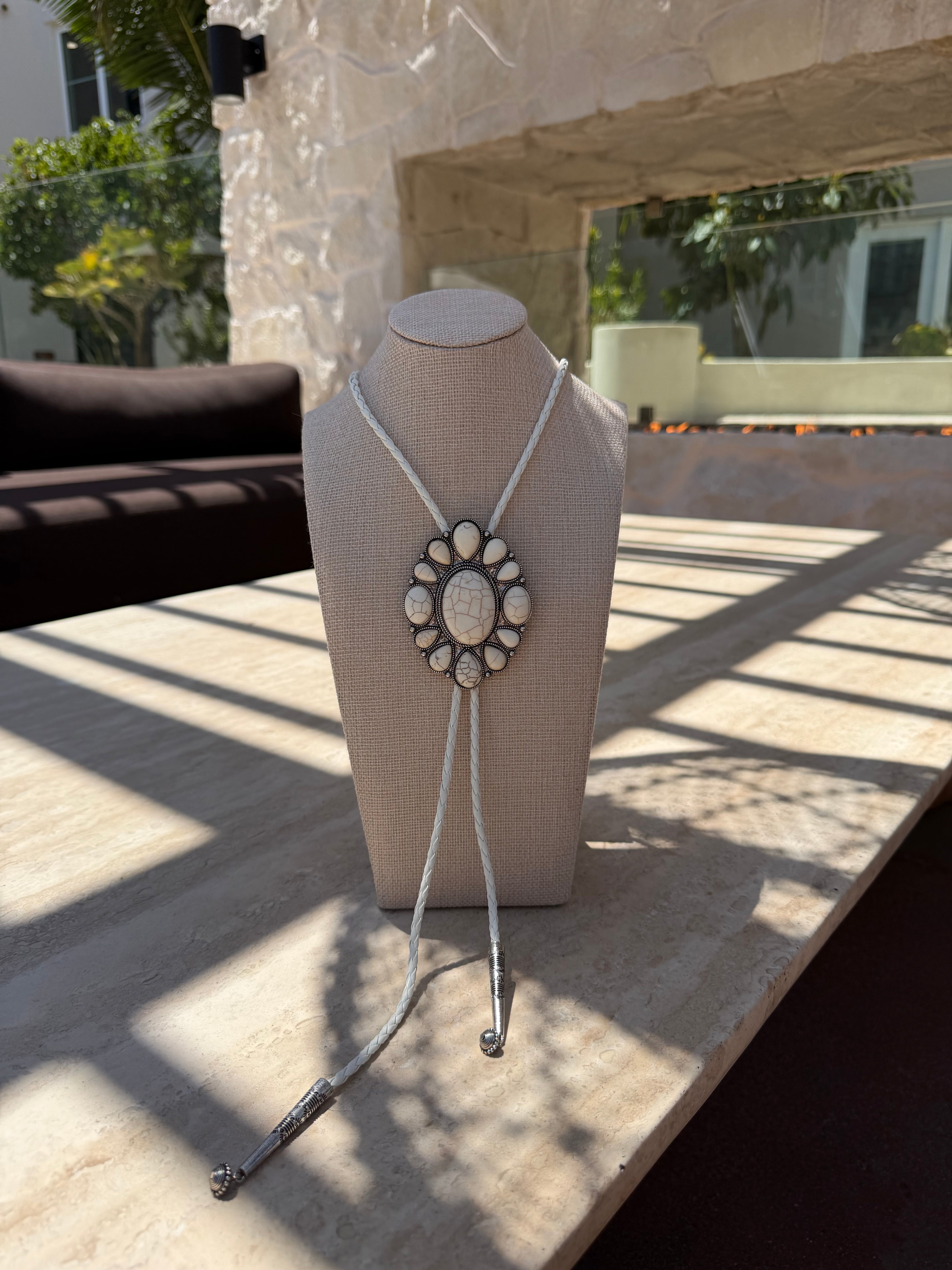 Bolo tie necklace