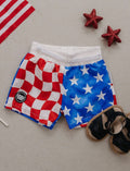 Patriotic Swim Trunks