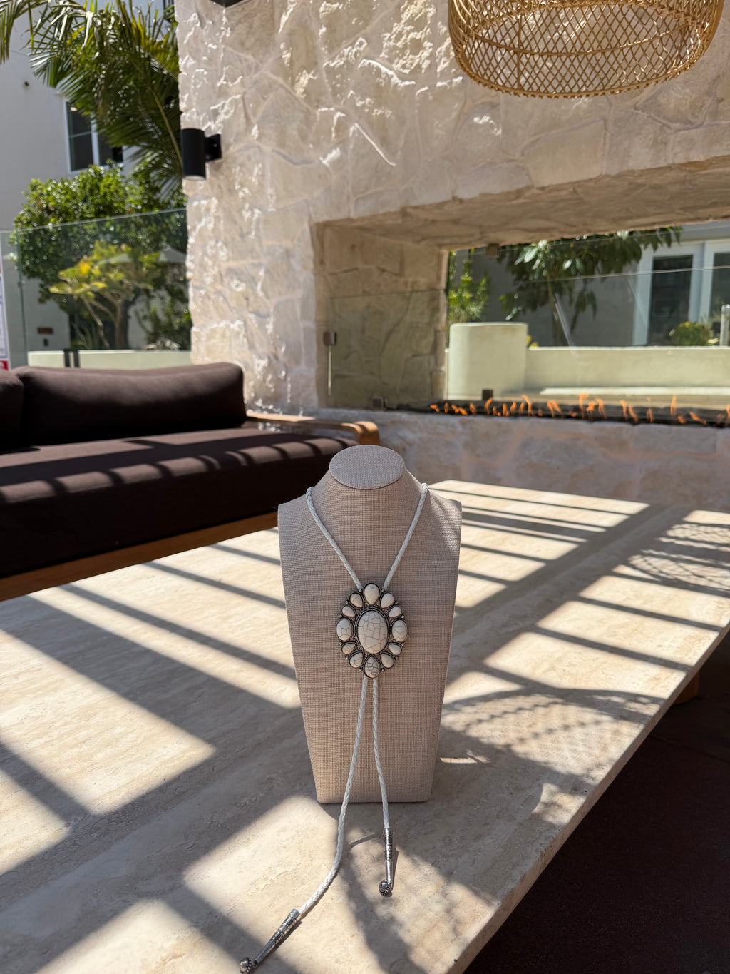Bolo tie necklace