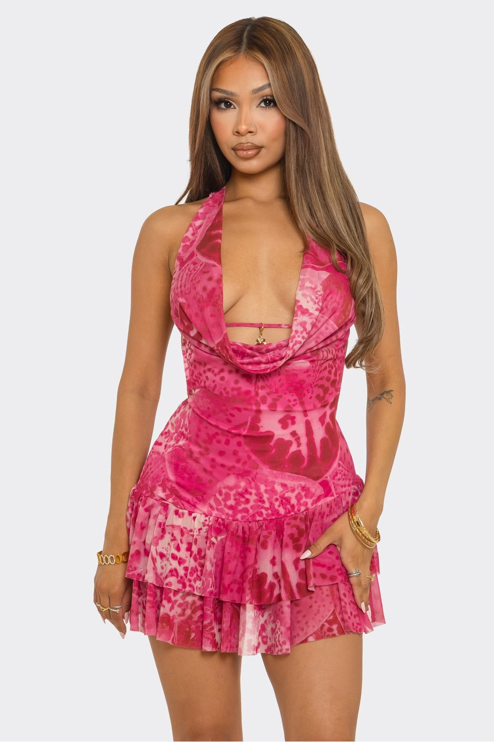 Tropicali Halter Dress