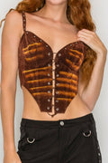 Faye corset top