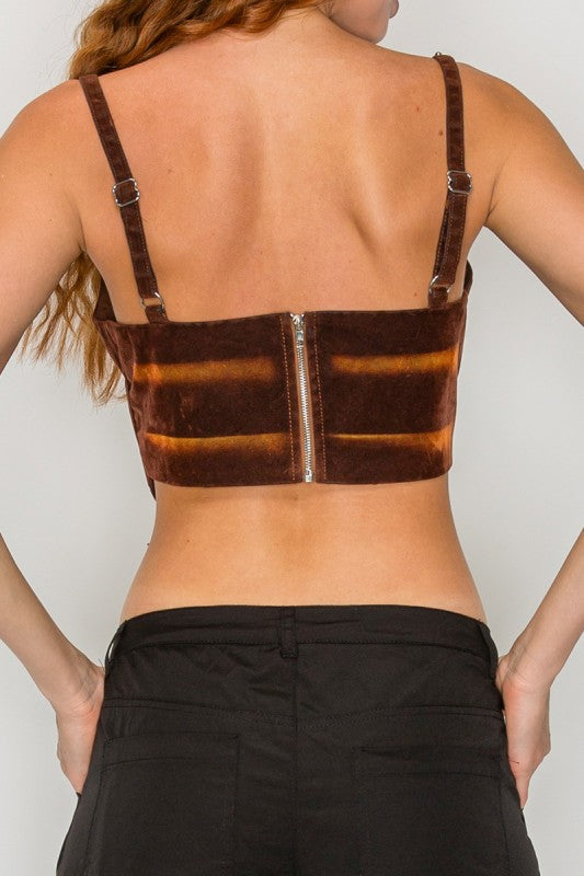 Faye corset top